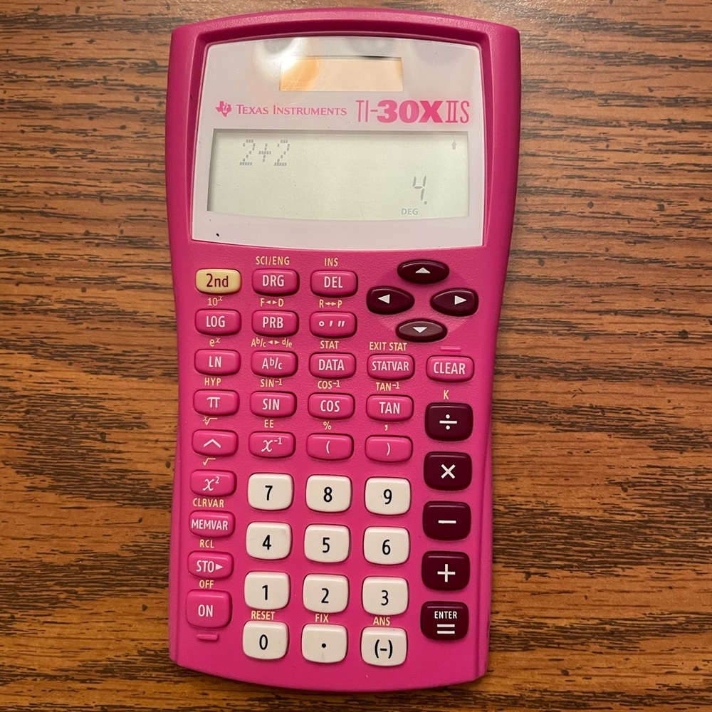 Two Texas Instruments TI- 30X IIS